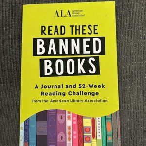 Read These Banned Books: A Journal and 52-Week Reading Challenge - NWT